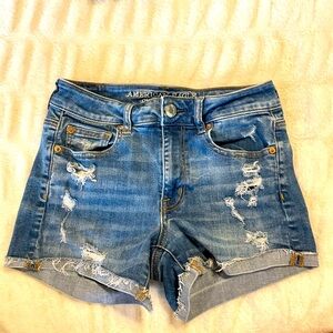American Eagle jean shorts size 4